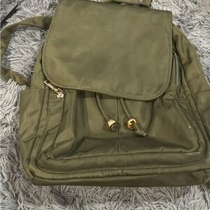 Olive Green Backpack
